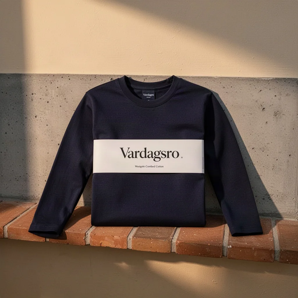 Vardagsro Klassisk Bomullströja